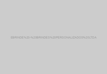 Logo EBRINDE - BRINDES PERSONALIZADOS LTDA